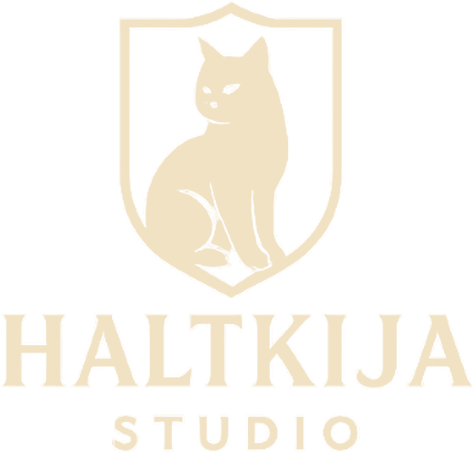 HALTKIJA Studio — gato em brasão